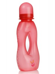 Бутылочка Lindo Baby с силиконовой соской, 240 мл