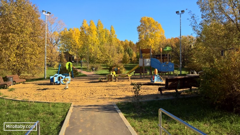 Парк 50-летия Октября - раздолье для детей