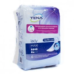 Послеродовые прокладки Tena Lady maxi.