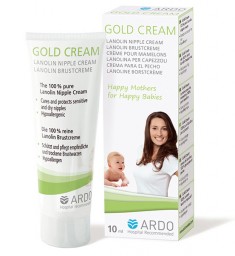 Ланолиновый крем для сосков Gold Cream Ardo.