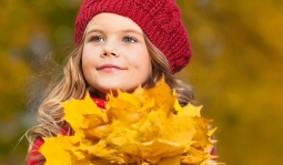 Осенняя фотосессия для ребенка